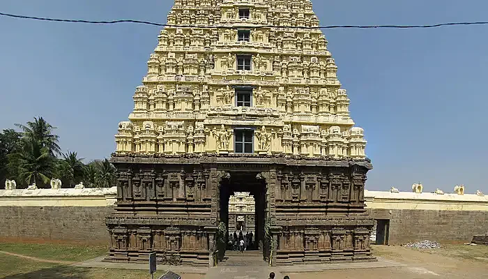 a south Indian temple a south Indian temple